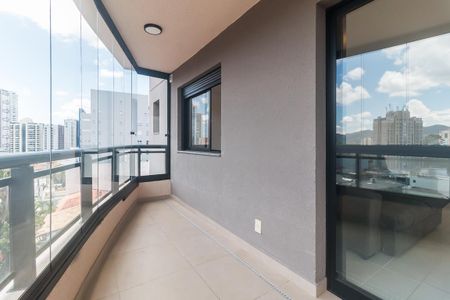Varanda da Sala de apartamento para alugar com 2 quartos, 51m² em Parque Monte Libano, Mogi das Cruzes