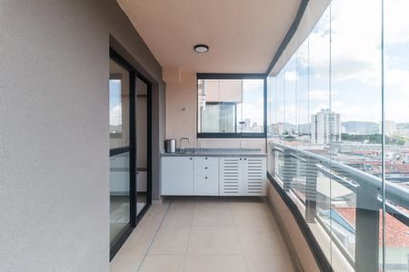Varanda da Sala de apartamento para alugar com 2 quartos, 51m² em Parque Monte Libano, Mogi das Cruzes