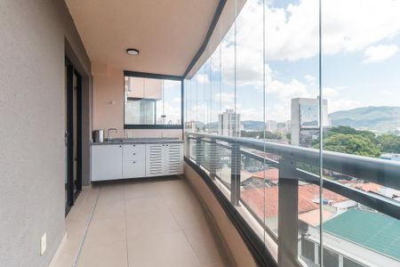 Varanda da Sala de apartamento para alugar com 2 quartos, 51m² em Parque Monte Libano, Mogi das Cruzes