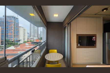 Studio para alugar com 23m², 1 quarto e sem vagaSacada