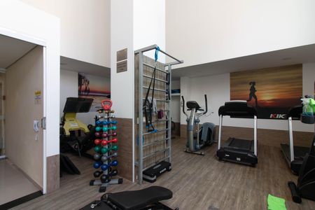 Apartamento à venda com 61m², 1 quarto e 1 vaga Apartamento à venda com 61m², 1 quarto e 1 vagaÁrea comum - Academia