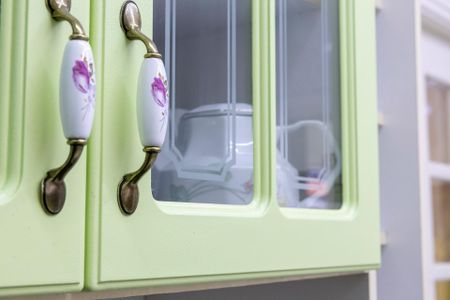 Casa de condomínio para alugar com 454m², 5 quartos e 4 vagasCozinha - Armários