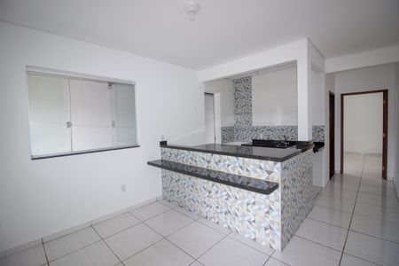 Sala de casa para alugar com 1 quarto, 60m² em Santa Helena, Contagem