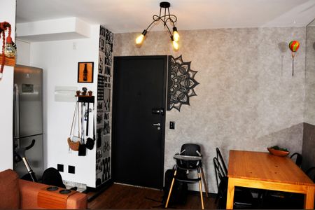 Apartamento à venda com 49m², 2 quartos e 1 vagaDetalhe - Sala e Sala de Jantar