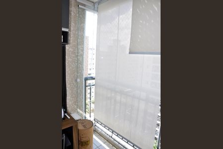 Apartamento à venda com 49m², 2 quartos e 1 vagaDetalhe - Varanda da Sala e Sala de Jantar