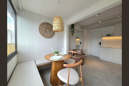 Apartamento para alugar com 40m², 1 quarto e sem vagaVaranda