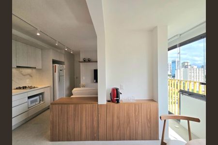 Apartamento para alugar com 40m², 1 quarto e sem vagaVaranda