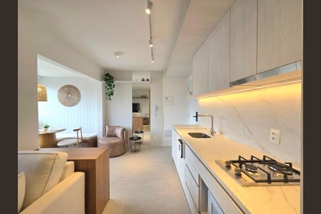 Apartamento para alugar com 40m², 1 quarto e sem vagaSala/Cozinha