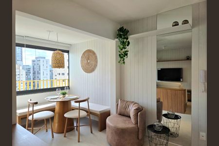Apartamento para alugar com 40m², 1 quarto e sem vagaVaranda