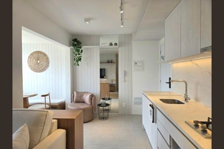 Apartamento para alugar com 40m², 1 quarto e sem vagaSala/Cozinha