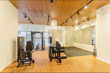 Studio para alugar com 26m², 1 quarto e sem vaga Studio para alugar com 26m², 1 quarto e sem vagaAcademia