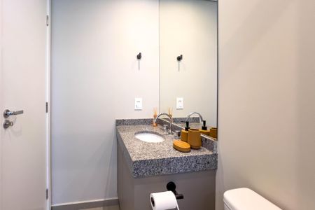 Studio para alugar com 26m², 1 quarto e sem vaga Studio para alugar com 26m², 1 quarto e sem vagaBanheiro