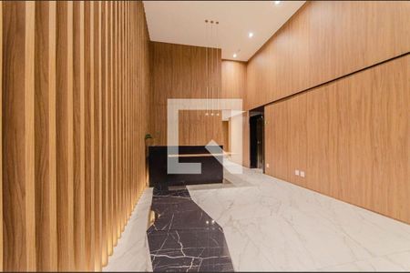 Studio para alugar com 26m², 1 quarto e sem vaga Studio para alugar com 26m², 1 quarto e sem vagaHall de entrada