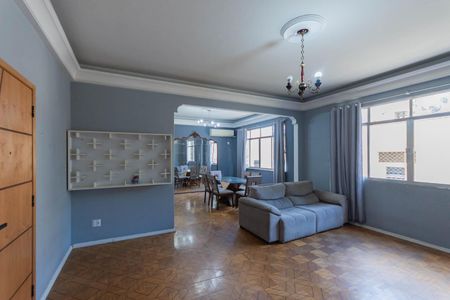 Sala de apartamento à venda com 3 quartos, 124m² em Tijuca, Rio de Janeiro