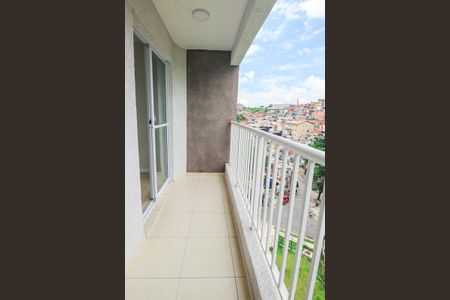 Varanda da Sala de apartamento para alugar com 2 quartos, 39m² em Jardim Piracuama, São Paulo