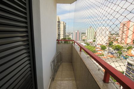 Apartamento à venda com 190m², 4 quartos e 2 vagasVaranda da suíte Master