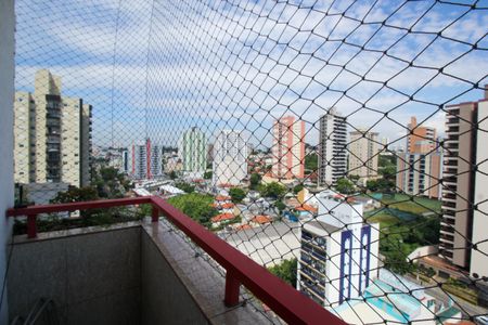 Apartamento à venda com 190m², 4 quartos e 2 vagasVaranda da suíte Master
