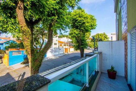 Varanda do quarto de apartamento para alugar com 1 quarto, 42m² em Vila Pires, Santo André