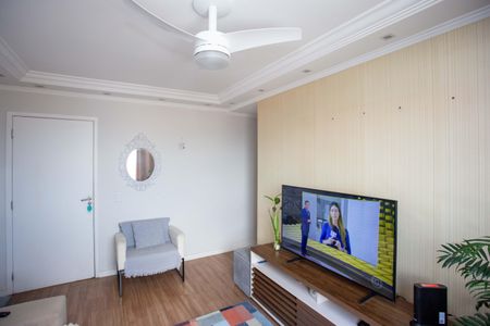 Sala de apartamento à venda com 2 quartos, 57m² em Vila Nogueira, Diadema