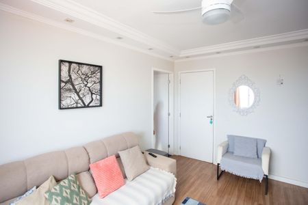 Sala de apartamento à venda com 2 quartos, 57m² em Vila Nogueira, Diadema