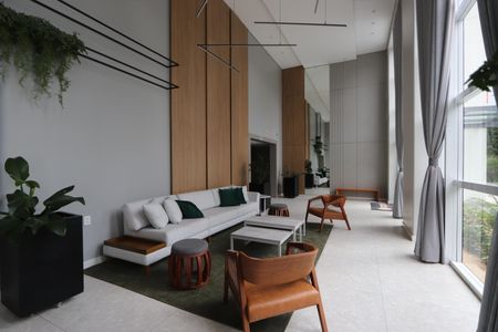 Apartamento para alugar com 60m², 2 quartos e 1 vagaÁrea comum - Hall Social