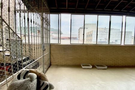 Varanda sala  de apartamento à venda com 3 quartos, 190m² em Copacabana, Rio de Janeiro