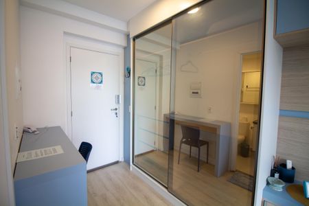 Sala / Quarto - Studio de kitnet/studio para alugar com 1 quarto, 22m² em Santo Amaro, São Paulo