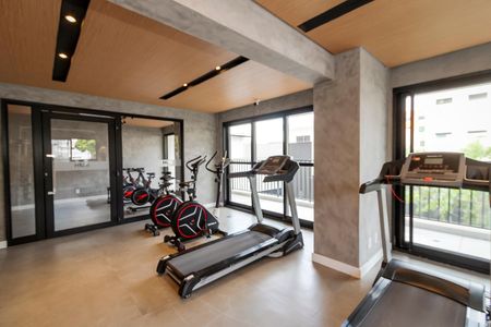 Studio para alugar com 22m², 1 quarto e sem vaga Studio para alugar com 22m², 1 quarto e sem vagaAcademia