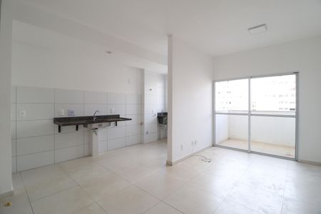 Sala de apartamento para alugar com 2 quartos, 55m² em Jardim Holanda, Uberlândia