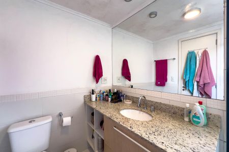 Apartamento para alugar com 129m², 3 quartos e 2 vagasBanheiro do quarto 1