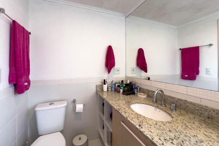 Apartamento para alugar com 129m², 3 quartos e 2 vagasBanheiro do quarto 1