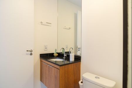 Apartamento para alugar com 26m², 1 quarto e sem vagaBanheiro da Suíte