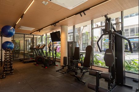 Apartamento para alugar com 26m², 1 quarto e sem vagaÁrea comum - Academia