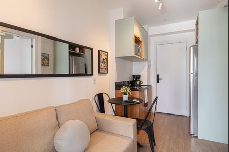 Apartamento para alugar com 26m², 1 quarto e sem vagaSala