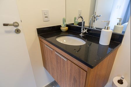 Apartamento para alugar com 26m², 1 quarto e sem vagaBanheiro da SuíteBanheiro da Suíte