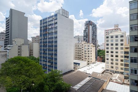 Vista da Varanda da Sala de apartamento para alugar com 1 quarto, 26m² em Bela Vista, São Paulo