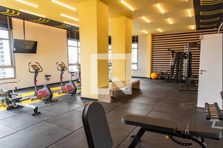 Apartamento para alugar com 30m², 1 quarto e sem vaga Apartamento para alugar com 30m², 1 quarto e sem vagaAcademia