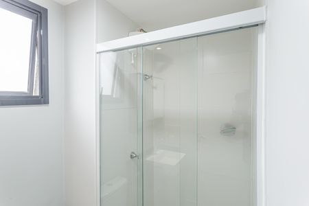 Banheiro de apartamento para alugar com 1 quarto, 25m² em Vila Olímpia, São Paulo