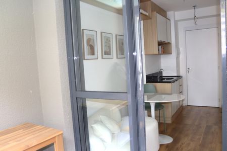 Sala de apartamento para alugar com 1 quarto, 26m² em Bela Vista, São Paulo