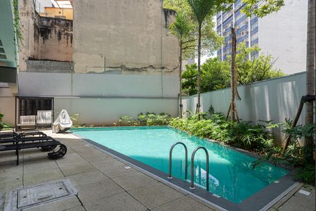 Apartamento para alugar com 26m², 1 quarto e sem vagaÁrea comum - Piscina