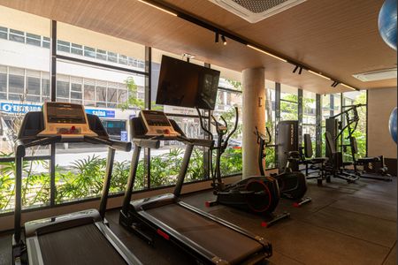 Apartamento para alugar com 26m², 1 quarto e sem vagaÁrea comum - Academia