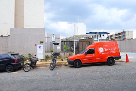 Apartamento para alugar com 35m², 2 quartos e sem vagaFachada do condomínio