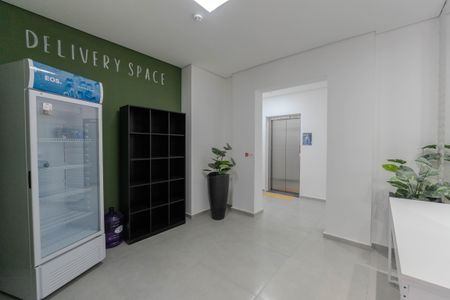 Studio para alugar com 25m², 1 quarto e sem vaga Studio para alugar com 25m², 1 quarto e sem vagaHall de entrada