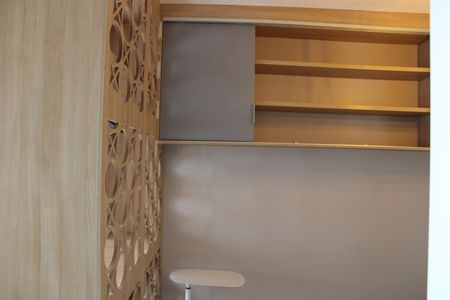 Sala de apartamento à venda com 1 quarto, 28m² em Vila Dom Pedro I, São Paulo