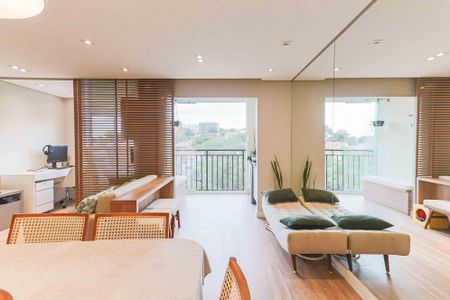 Sala Estendida de apartamento à venda com 2 quartos, 72m² em Vila Polopoli, São Paulo