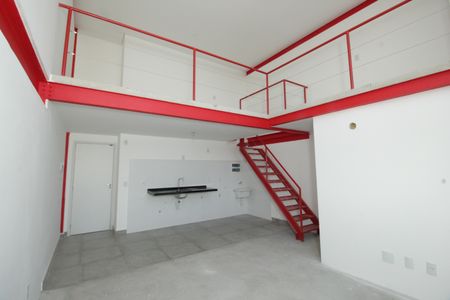 Studio à venda com 52m², 1 quarto e 2 vagasSala