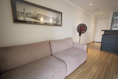 Sala de apartamento à venda com 3 quartos, 73m² em Vila Helena, Santo André