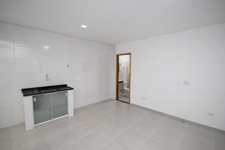 Sala e Cozinha  de apartamento para alugar com 1 quarto, 40m² em Jardim Japao, São Paulo