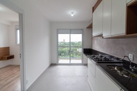 Sala - Cozinha de apartamento para alugar com 1 quarto, 25m² em Vila Butantã, São Paulo