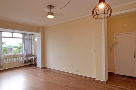 Sala de apartamento para alugar com 3 quartos, 130m² em Ponta da Praia, Santos